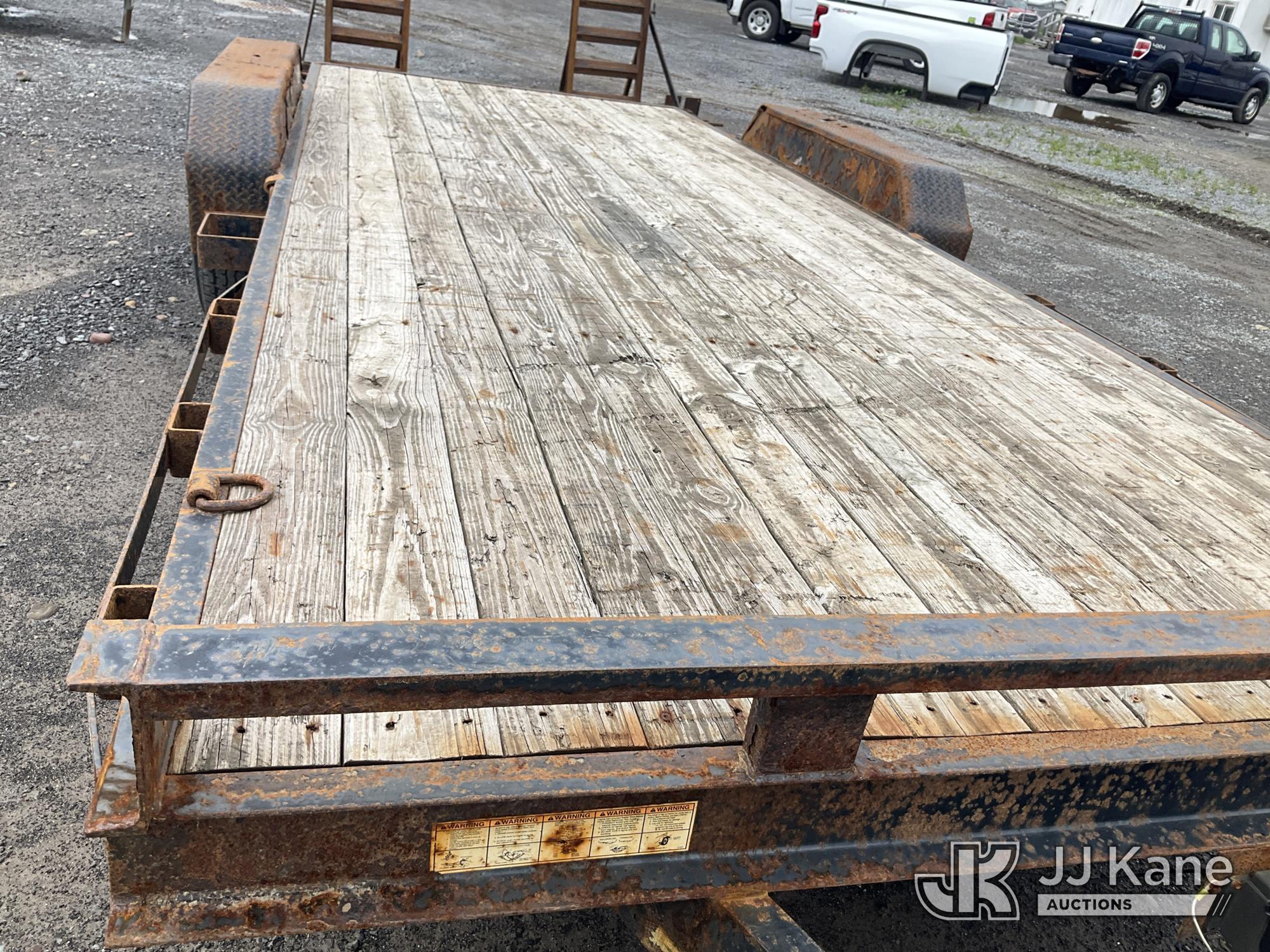 (Rome, NY) 2017 Sure-Trac ST812017-B-14G T/A Tagalong Equipment Trailer Rust Damage
