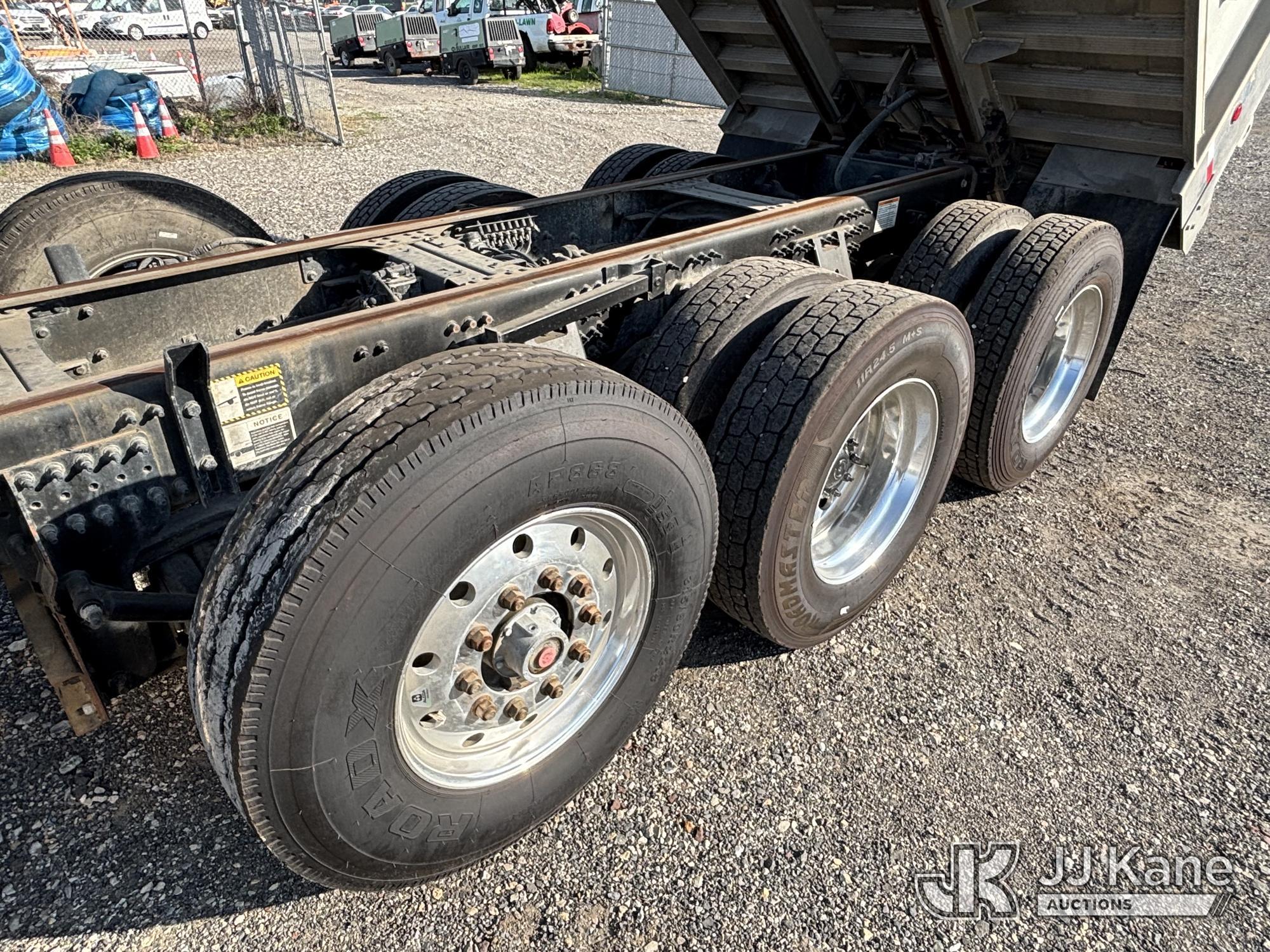 (Plymouth Meeting, PA) 2021 Mack Granite Tri/Axle Dump Truck Danella Unit) (Runs Moves & Dump Operat