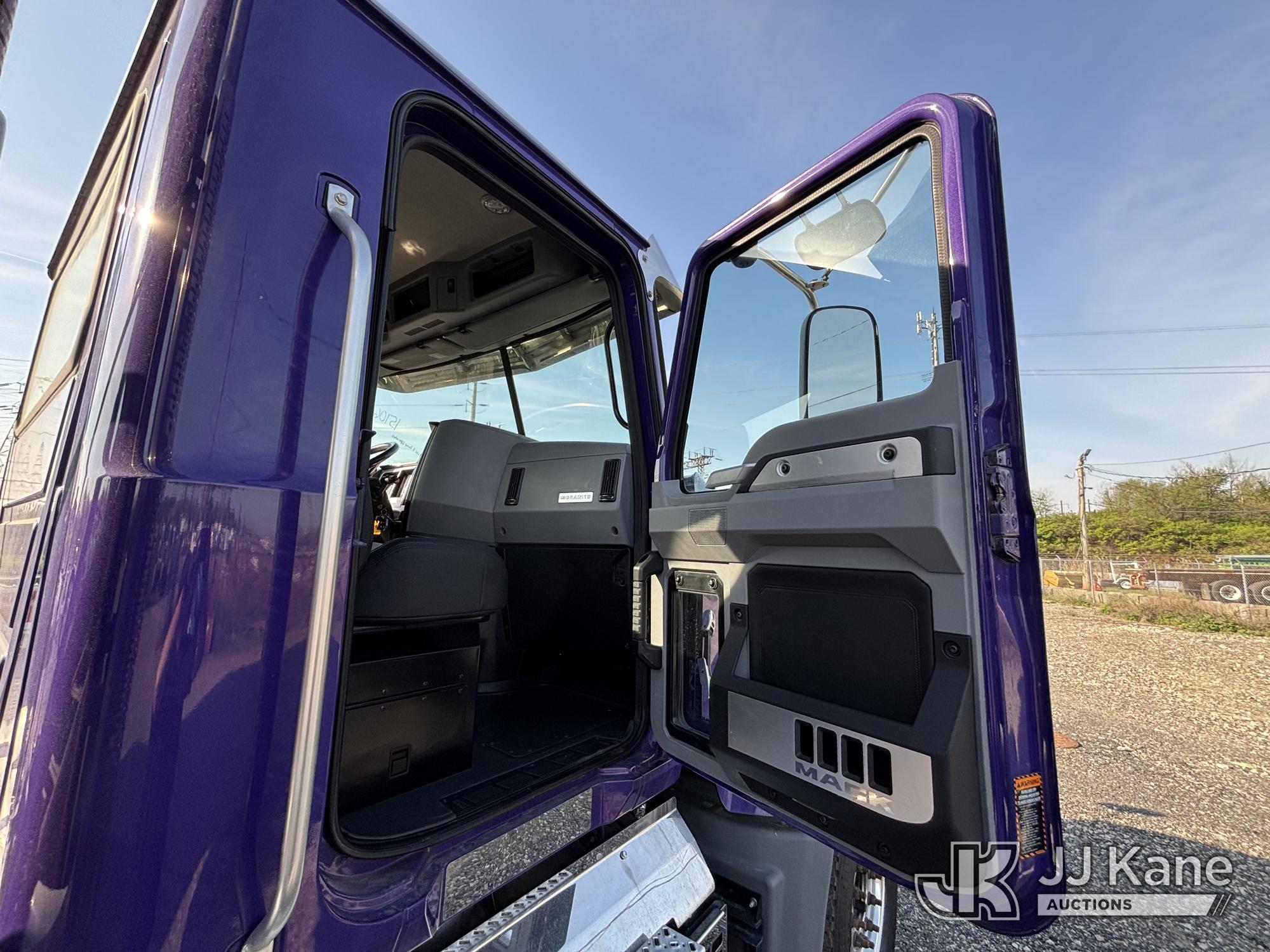 (Plymouth Meeting, PA) 2021 Mack Granite Tri/Axle Dump Truck Danella Unit) (Runs Moves & Dump Operat