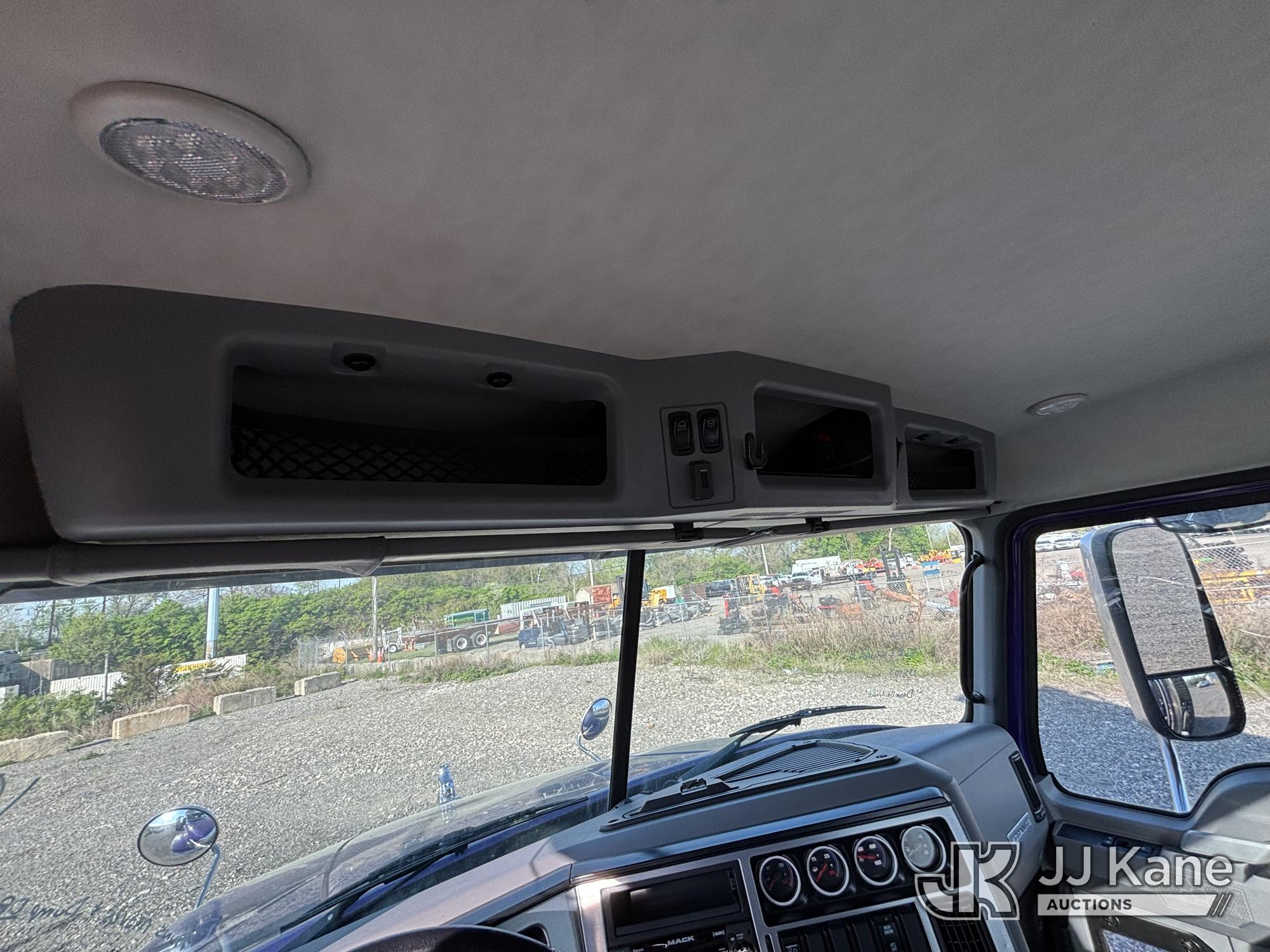 (Plymouth Meeting, PA) 2021 Mack Granite Tri/Axle Dump Truck Danella Unit) (Runs Moves & Dump Operat