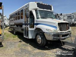 (Plains, PA) 2004 International 3200 Cutaway Passenger Bus Not Running, Must Tow, Animal Waste Smell