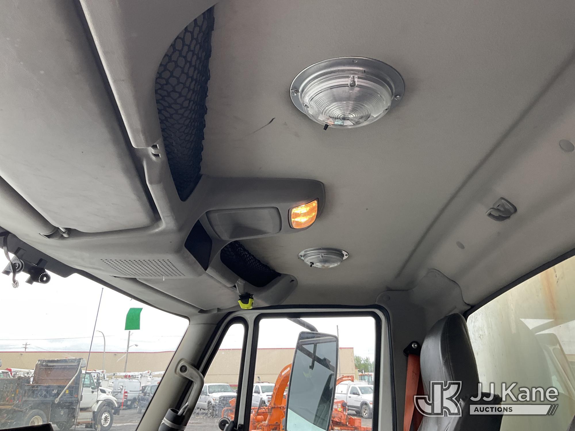 (Rome, NY) 2015 International 4300 Enclosed Utility/Air Compressor Truck Runs & Moves, Check Engine