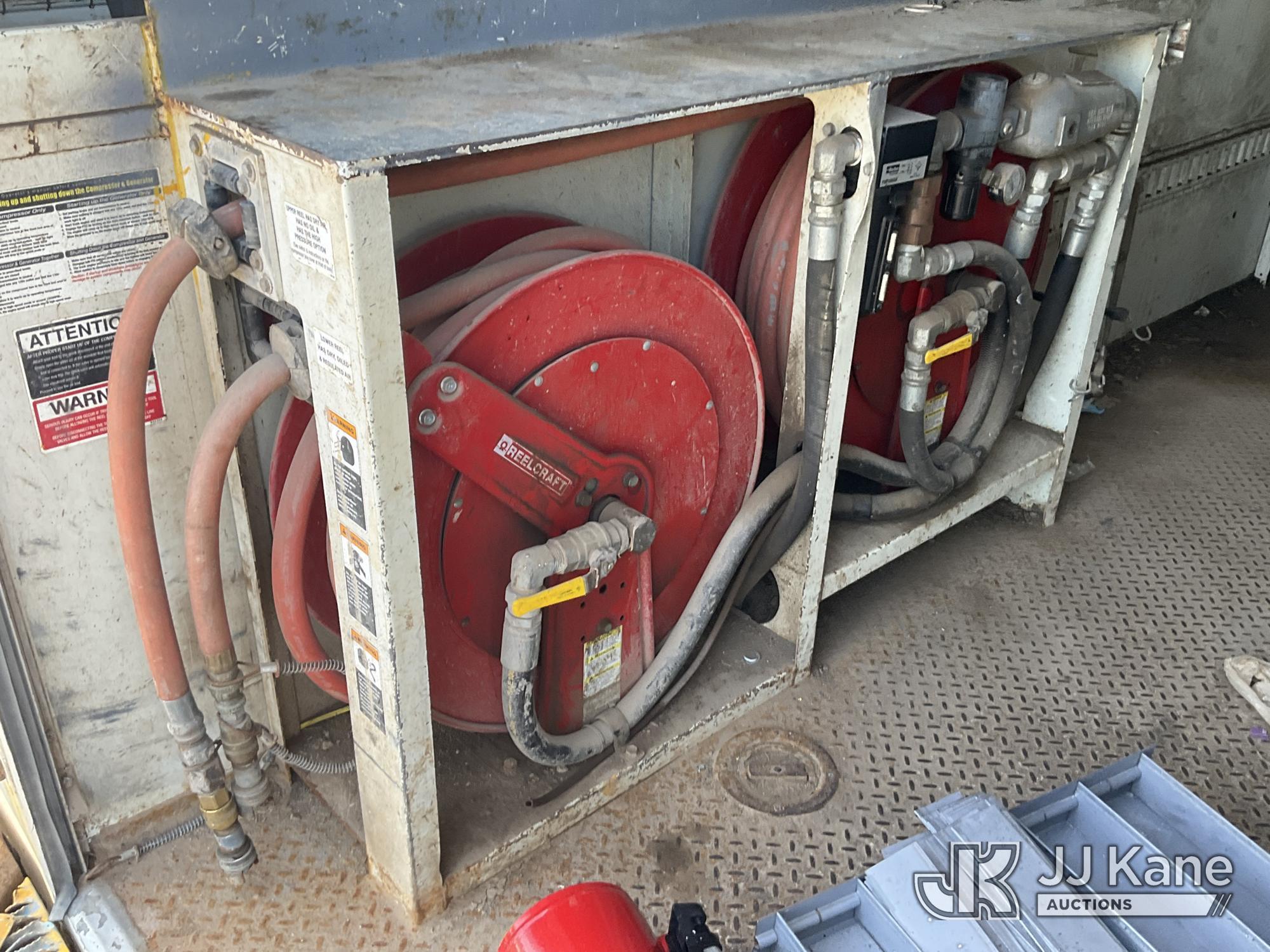 (Rome, NY) 2015 International 4300 Enclosed Utility/Air Compressor Truck Runs & Moves, Check Engine