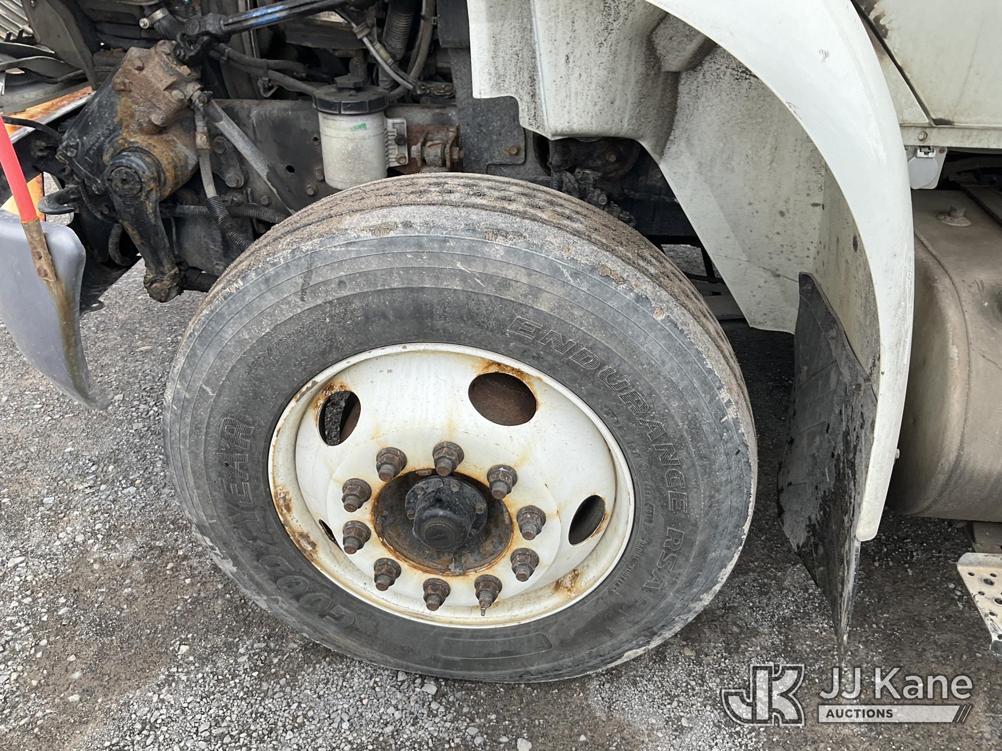 (Rome, NY) 2015 International 4300 Enclosed Utility/Air Compressor Truck Runs & Moves, Check Engine