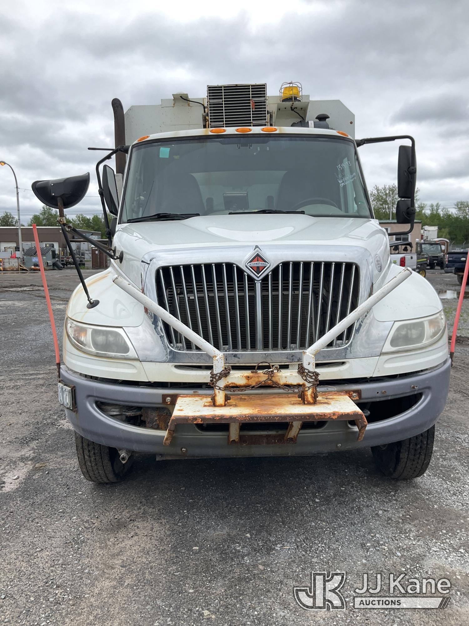 (Rome, NY) 2015 International 4300 Enclosed Utility/Air Compressor Truck Runs & Moves, Check Engine