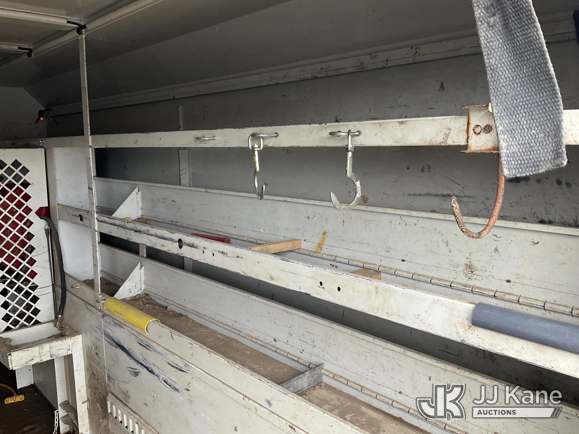 (Rome, NY) 2015 International 4300 Enclosed Utility/Air Compressor Truck Runs & Moves, Check Engine