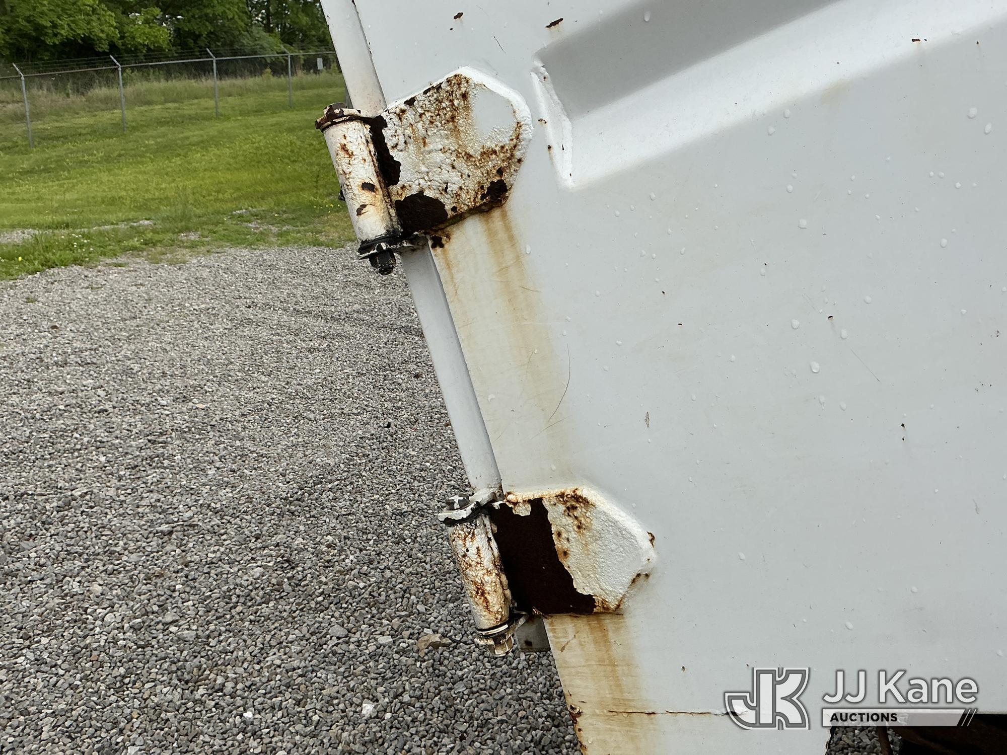 (Fort Wayne, IN) 2015 Ford F550 4x4 Crew-Cab Chipper Dump Truck Runs, Moves & Dump Body Operates) (W
