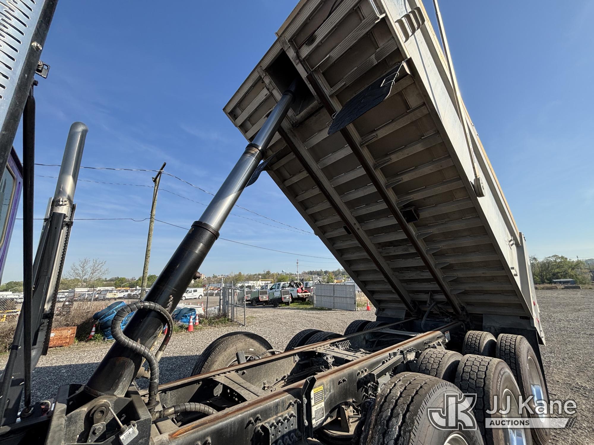(Plymouth Meeting, PA) 2021 Mack Granite Tri/Axle Dump Truck Danella Unit) (Runs Moves & Dump Operat