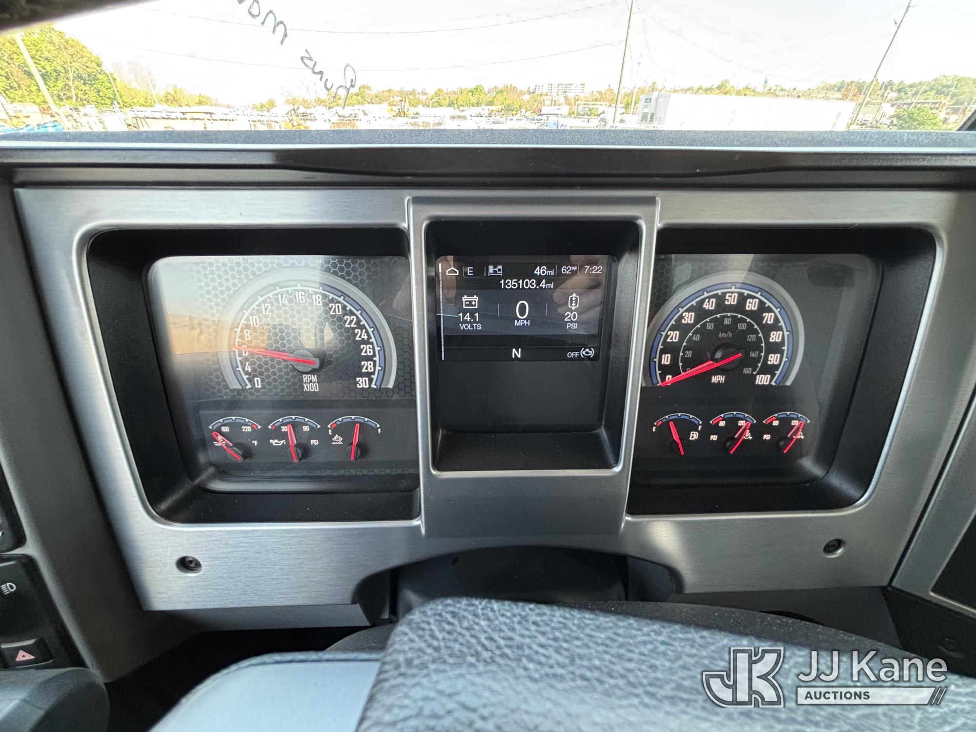 (Plymouth Meeting, PA) 2021 Mack Granite Tri/Axle Dump Truck Danella Unit) (Runs Moves & Dump Operat