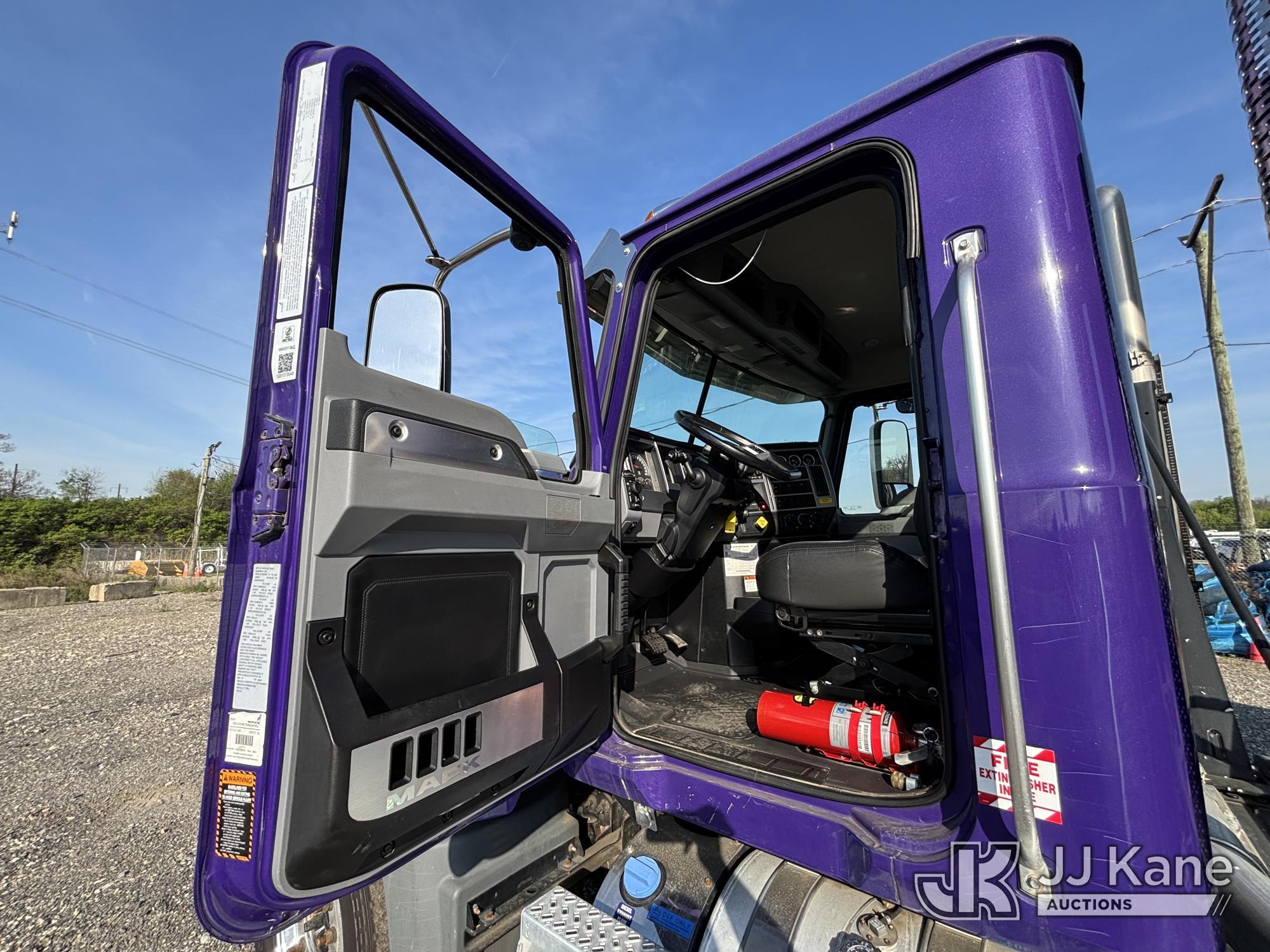 (Plymouth Meeting, PA) 2021 Mack Granite Tri/Axle Dump Truck Danella Unit) (Runs Moves & Dump Operat