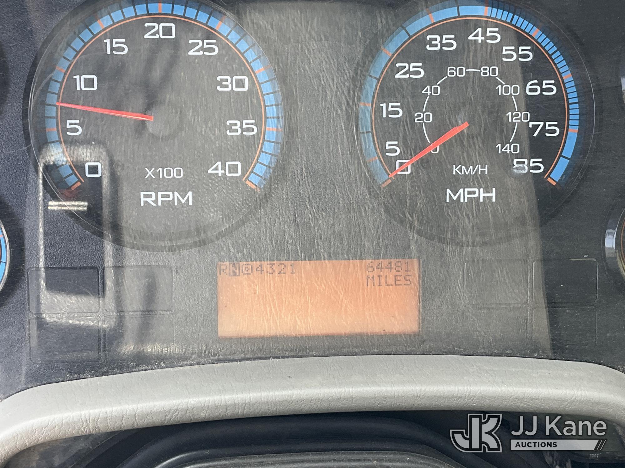 (Rome, NY) 2015 International 4300 Enclosed Utility/Air Compressor Truck Runs & Moves, Check Engine