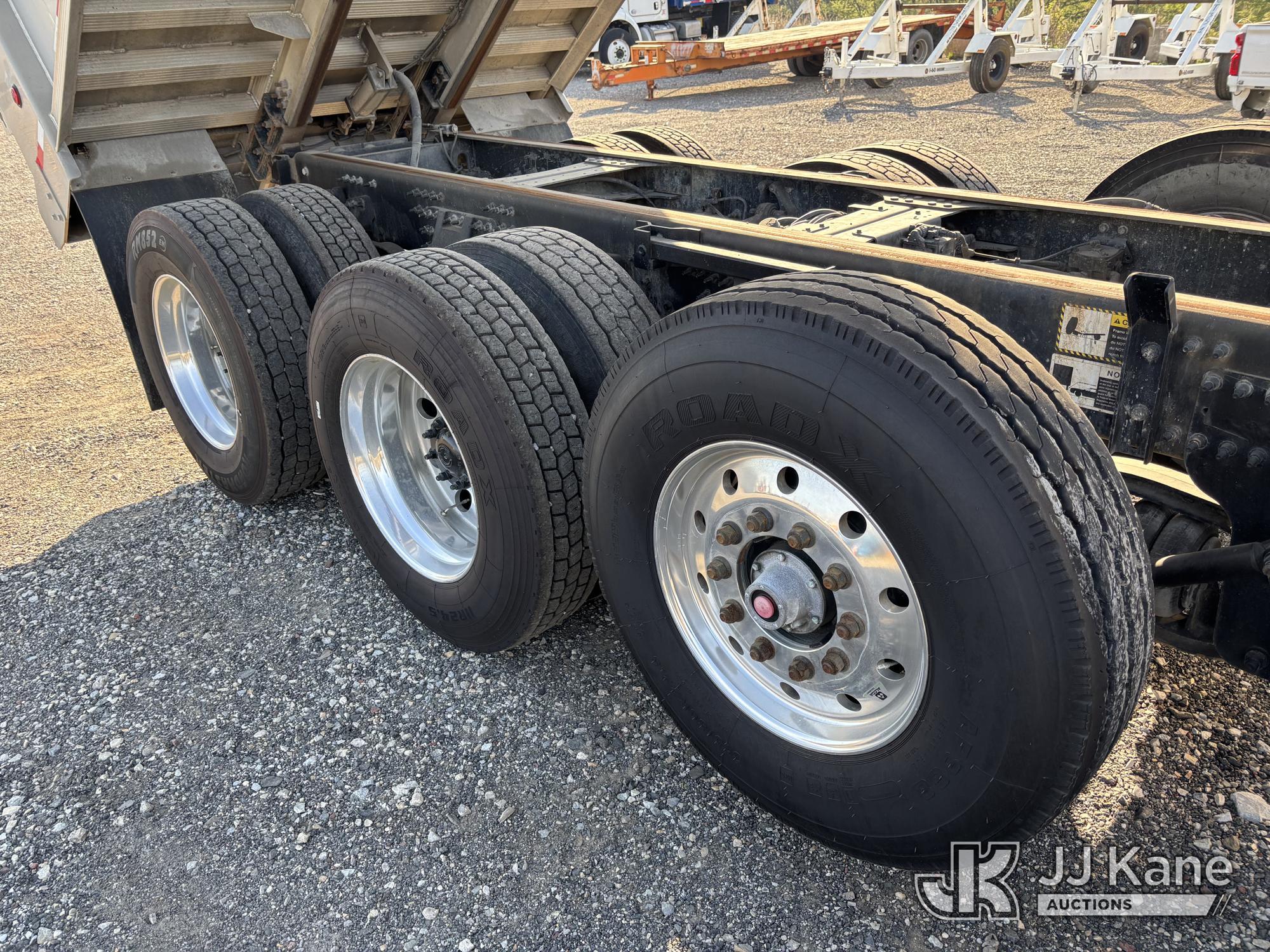 (Plymouth Meeting, PA) 2021 Mack Granite Tri/Axle Dump Truck Danella Unit) (Runs Moves & Dump Operat