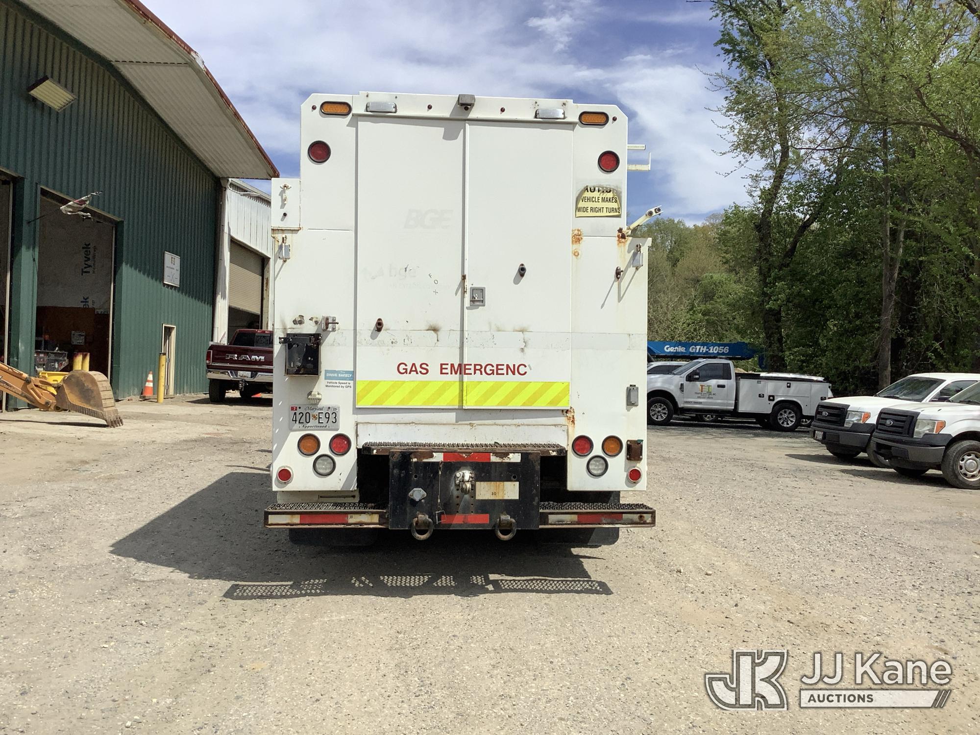 (Harmans, MD) 2013 International 4400 Crew Cab Van Body/Air Compressor Truck Runs & Moves