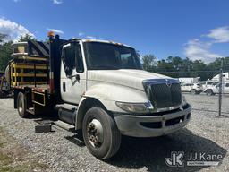(Hagerstown, MD) 2006 International 4300 Flatbed/Attenuator Truck Not Running, No Power, Condition U