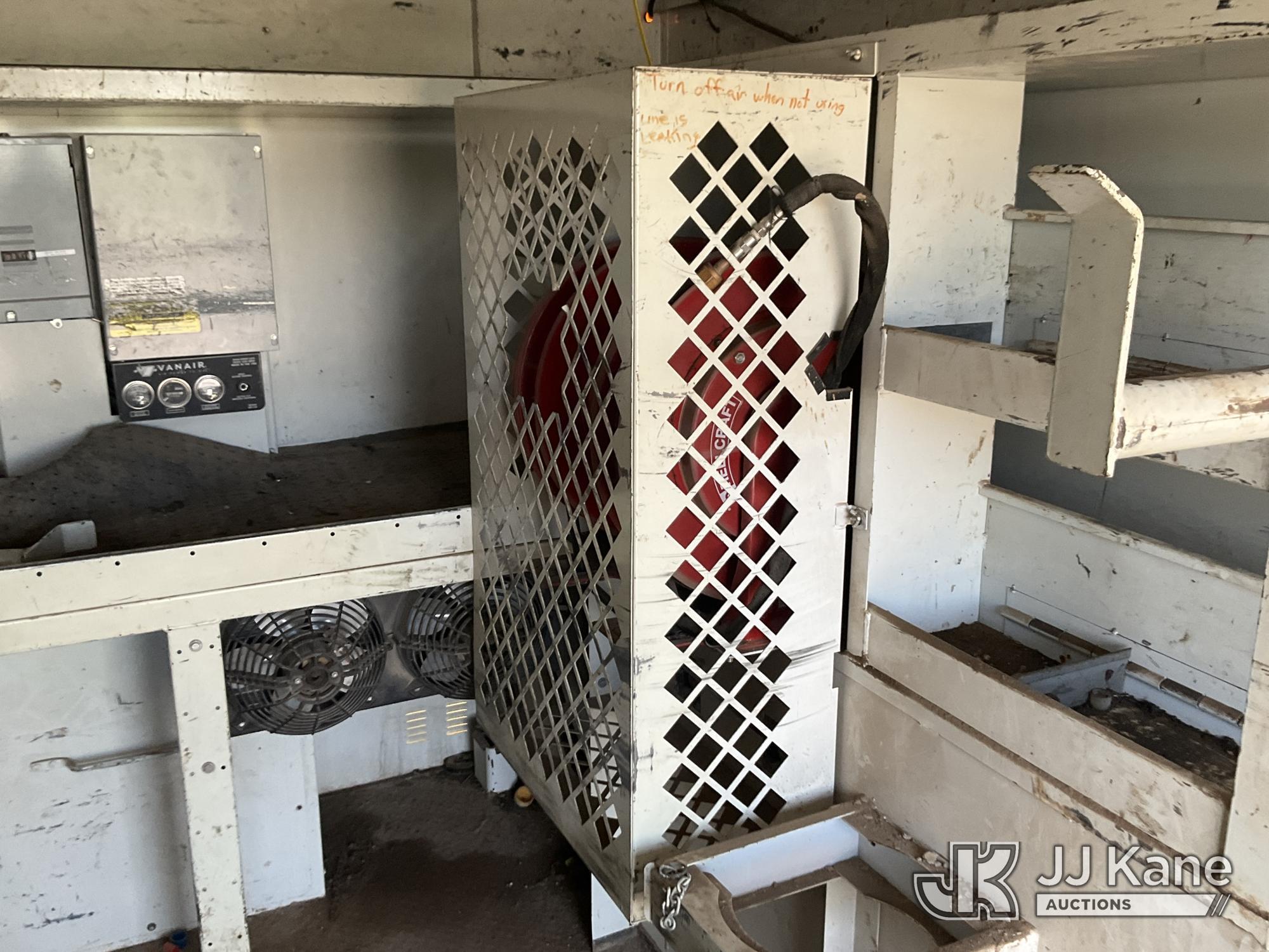 (Rome, NY) 2015 International 4300 Enclosed Utility/Air Compressor Truck Runs & Moves, Check Engine