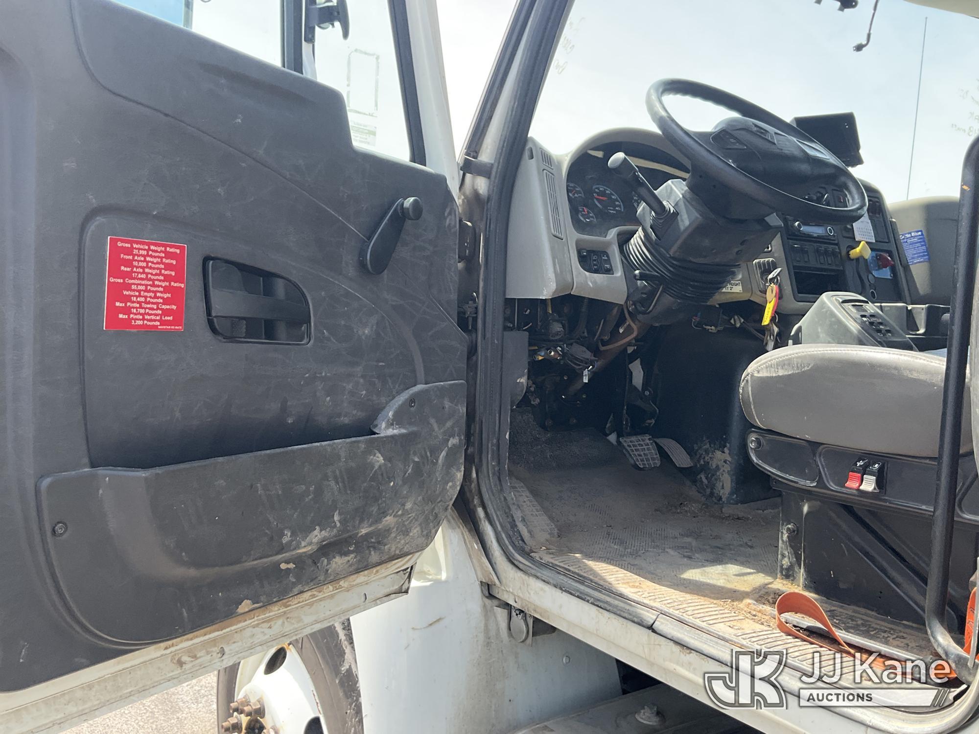 (Rome, NY) 2015 International 4300 Enclosed Utility/Air Compressor Truck Runs & Moves, Check Engine