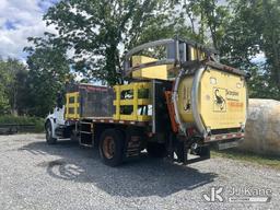 (Hagerstown, MD) 2006 International 4300 Flatbed/Attenuator Truck Not Running, No Power, Condition U