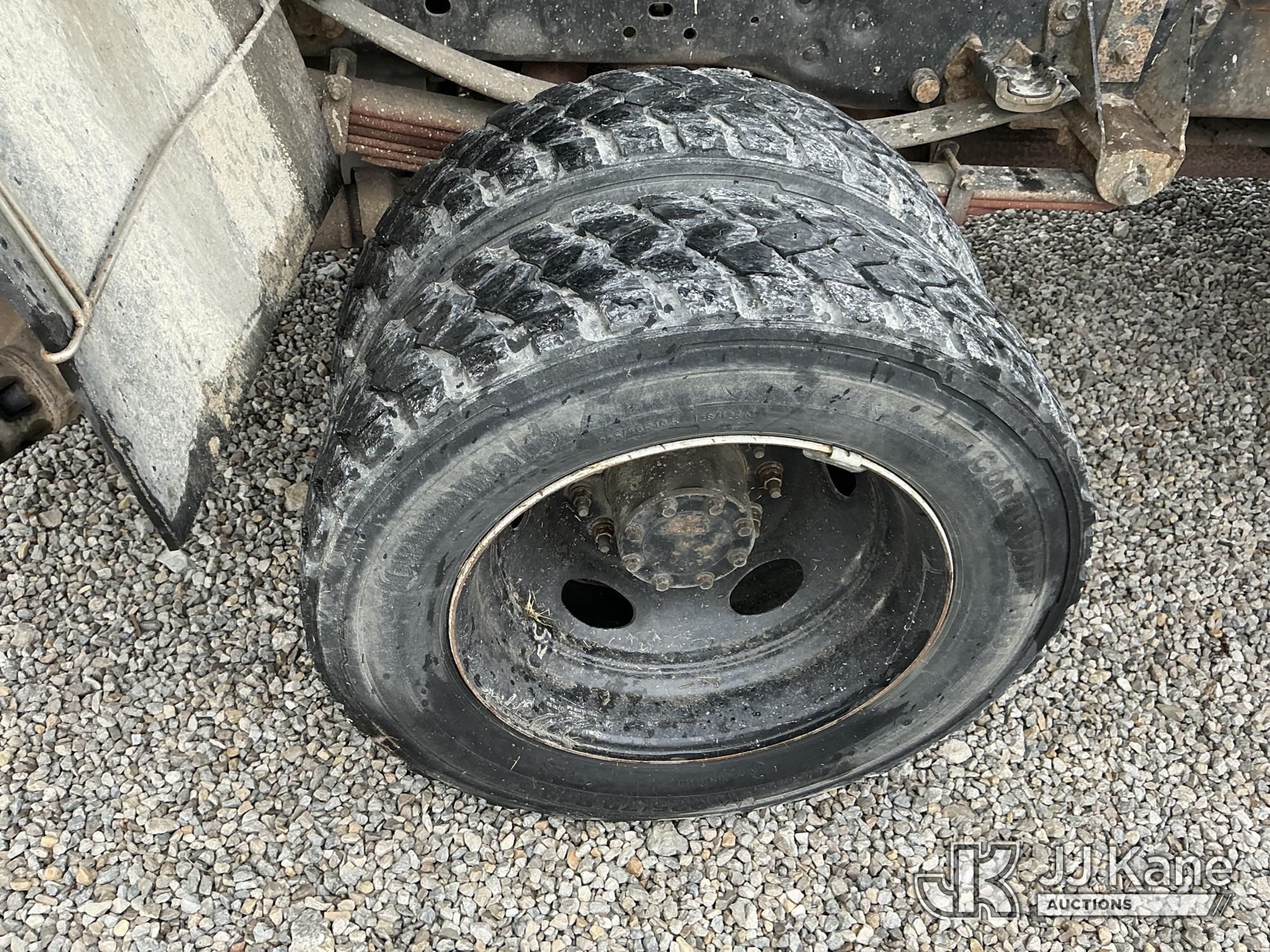 (Fort Wayne, IN) 2015 Ford F550 4x4 Crew-Cab Chipper Dump Truck Runs, Moves & Dump Body Operates) (W