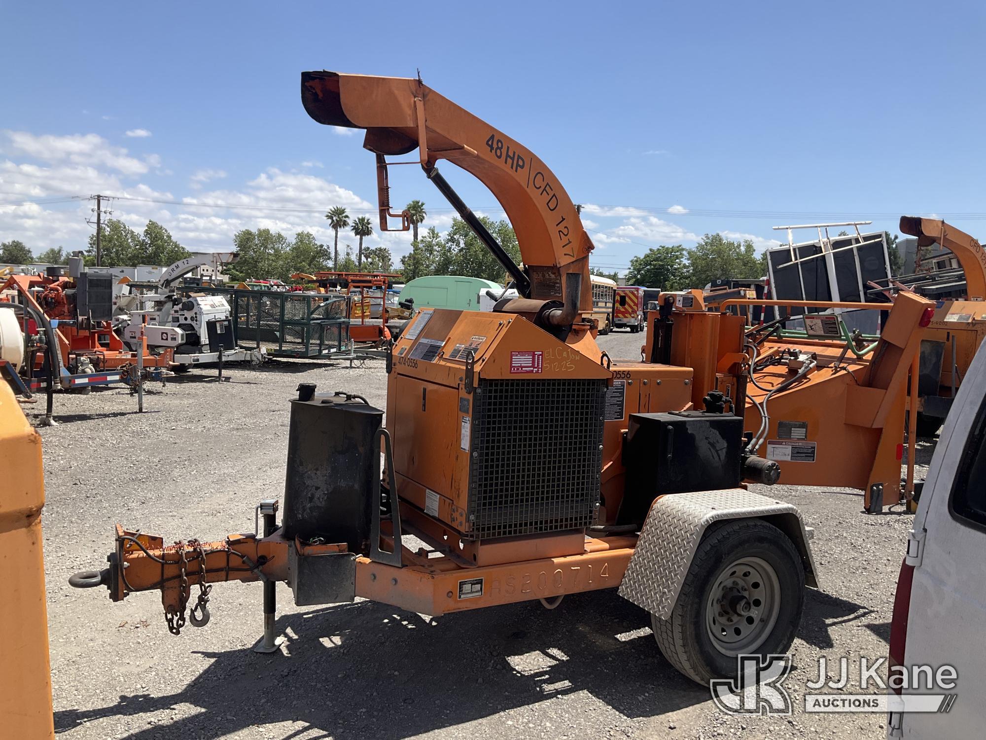 (Jurupa Valley, CA) 2010 Altec CFD1217 Chipper (12in Drum) No Title, Runs & Operates