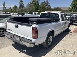 (Jurupa Valley, CA) 2006 Chevrolet Silverado 1500 Pickup Truck Not Running, No Key, Conditions Unkno