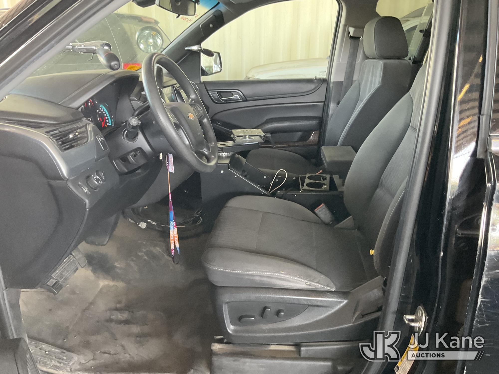 (Jurupa Valley, CA) 2018 Chevrolet Tahoe Police Package 4-Door Sport Utility Vehicle Runs & Moves