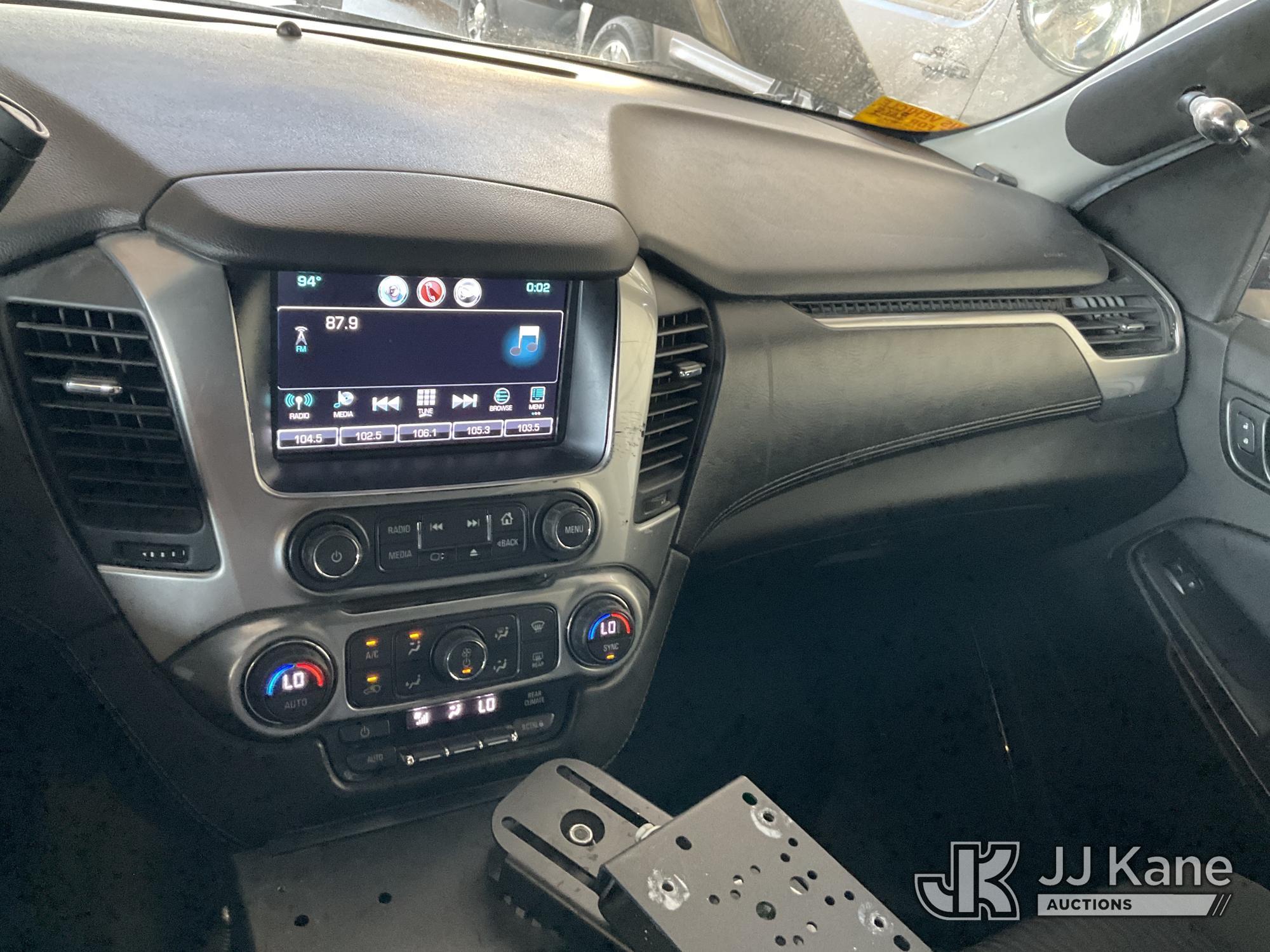 (Jurupa Valley, CA) 2018 Chevrolet Tahoe Police Package 4-Door Sport Utility Vehicle Runs & Moves