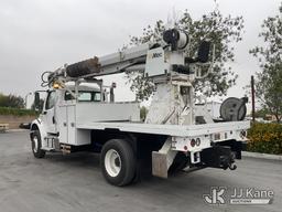 (Jurupa Valley, CA) Altec DM47B-TR, Digger Derrick rear mounted on 2017 Freightliner M2 106 4x4 Serv