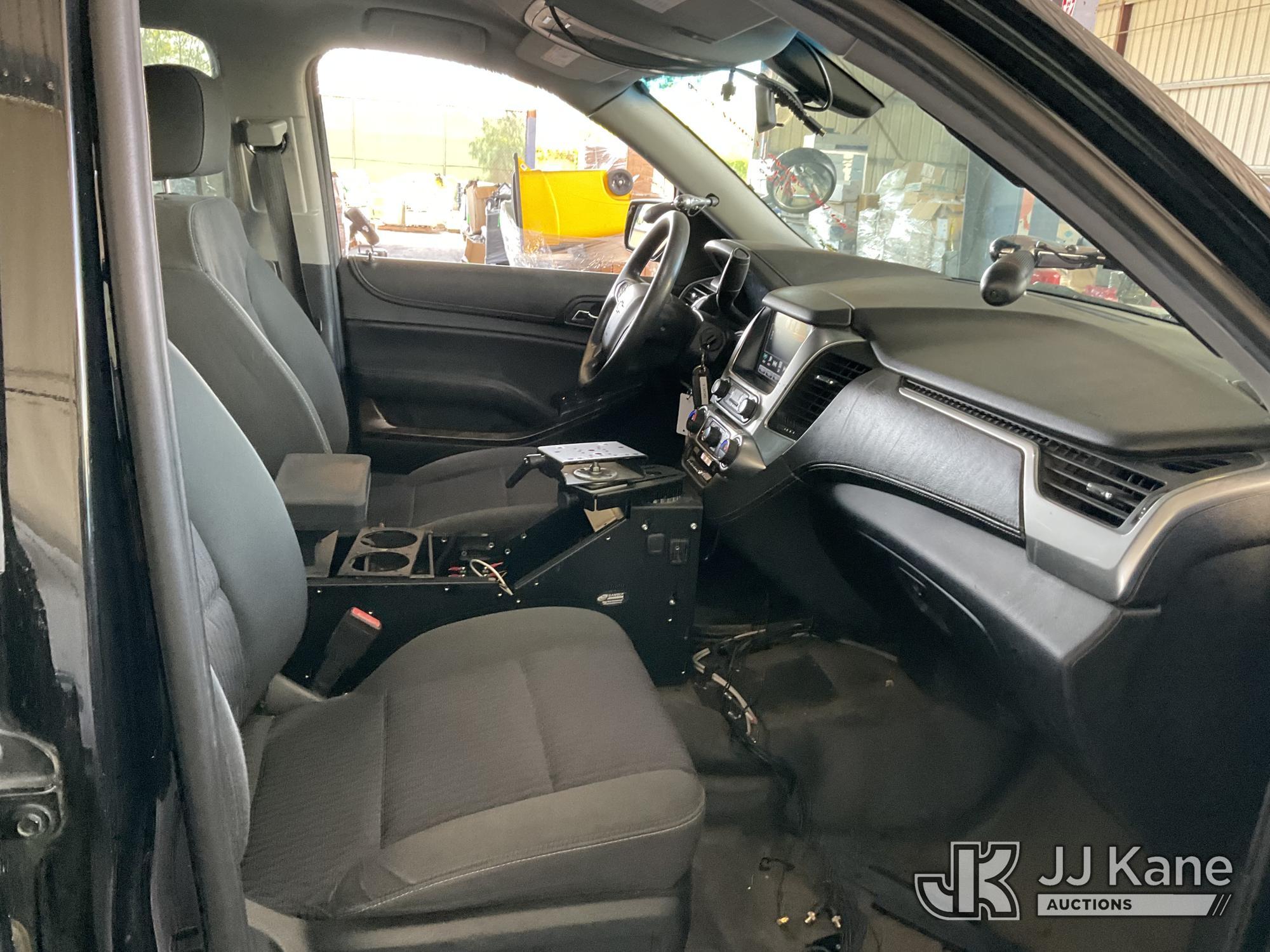 (Jurupa Valley, CA) 2018 Chevrolet Tahoe Police Package 4-Door Sport Utility Vehicle Runs & Moves