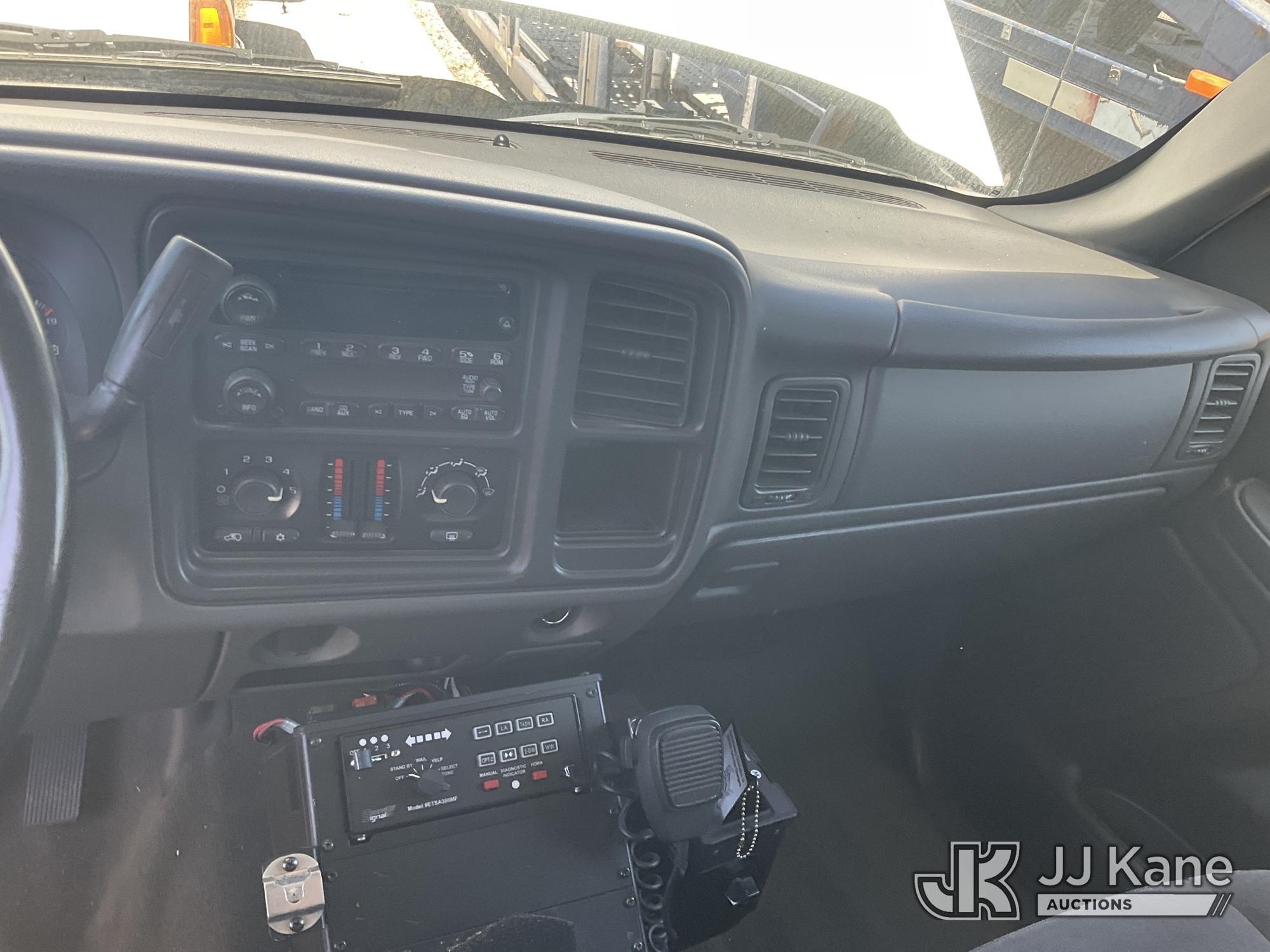 (Jurupa Valley, CA) 2006 Chevrolet Silverado 1500 Pickup Truck Not Running, No Key, Conditions Unkno