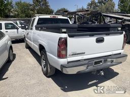 (Jurupa Valley, CA) 2006 Chevrolet Silverado 1500 Pickup Truck Not Running, No Key, Conditions Unkno
