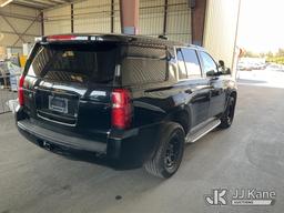 (Jurupa Valley, CA) 2018 Chevrolet Tahoe Police Package 4-Door Sport Utility Vehicle Runs & Moves