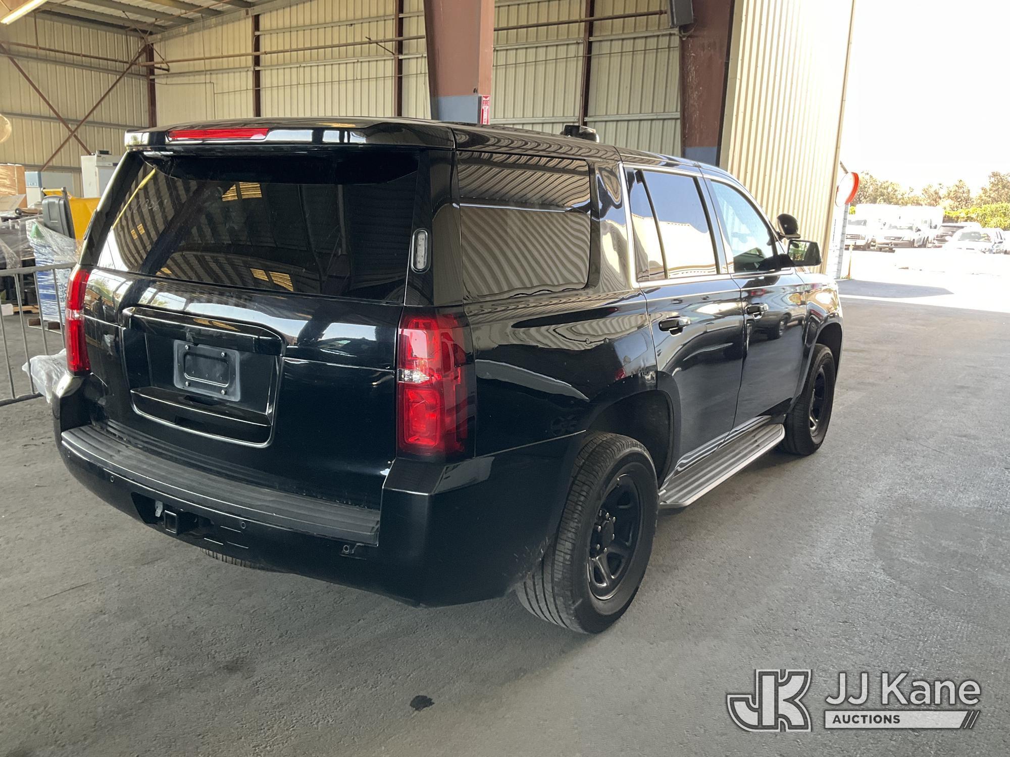 (Jurupa Valley, CA) 2018 Chevrolet Tahoe Police Package 4-Door Sport Utility Vehicle Runs & Moves