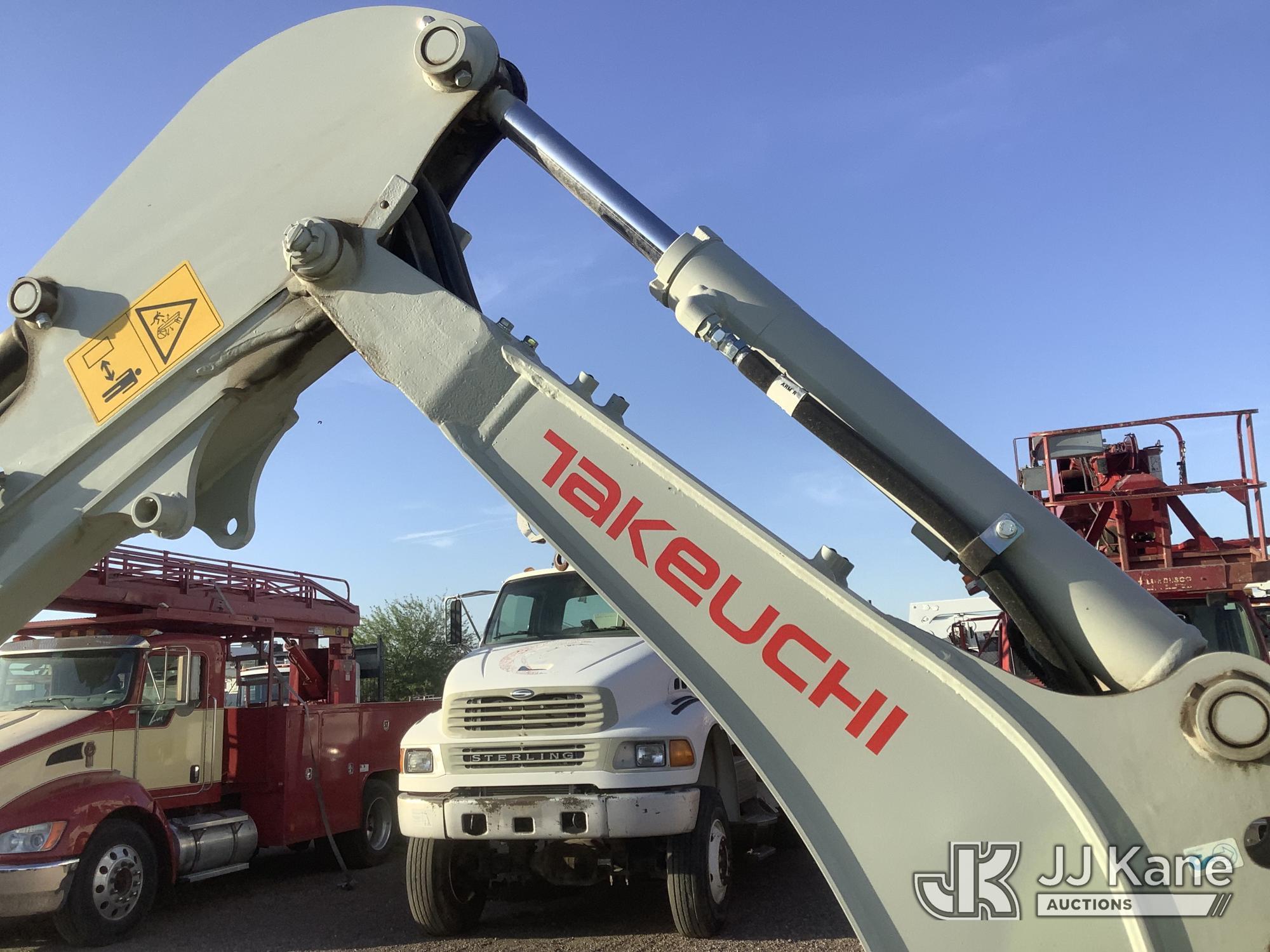 (Phoenix, AZ) 2023 Takeuchi TB216 Mini Hydraulic Excavator Runs, Moves & Operates