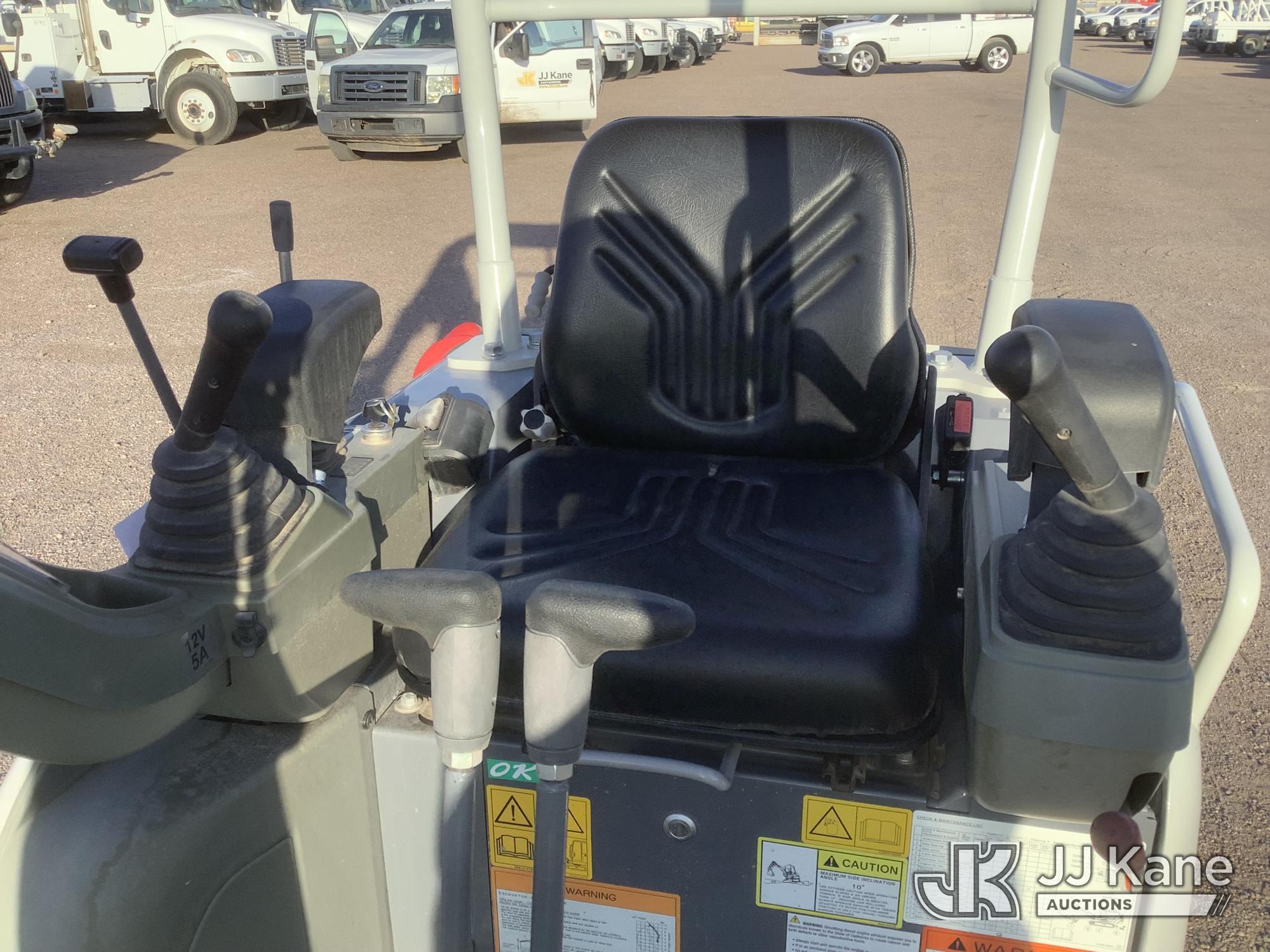 (Phoenix, AZ) 2023 Takeuchi TB216 Mini Hydraulic Excavator Runs, Moves & Operates