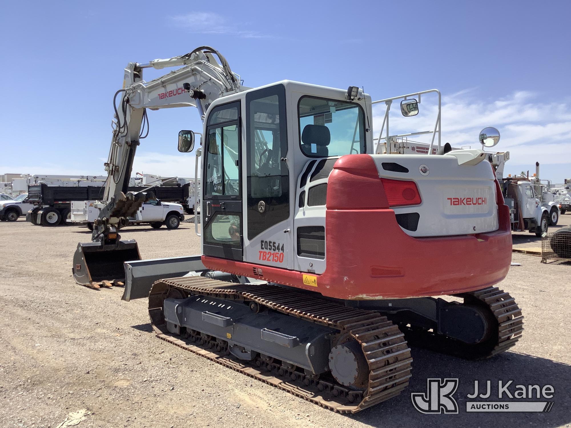 (Phoenix, AZ) 2022 Takeuchi TB2150 Hydraulic Excavator Runs, Moves & Operates