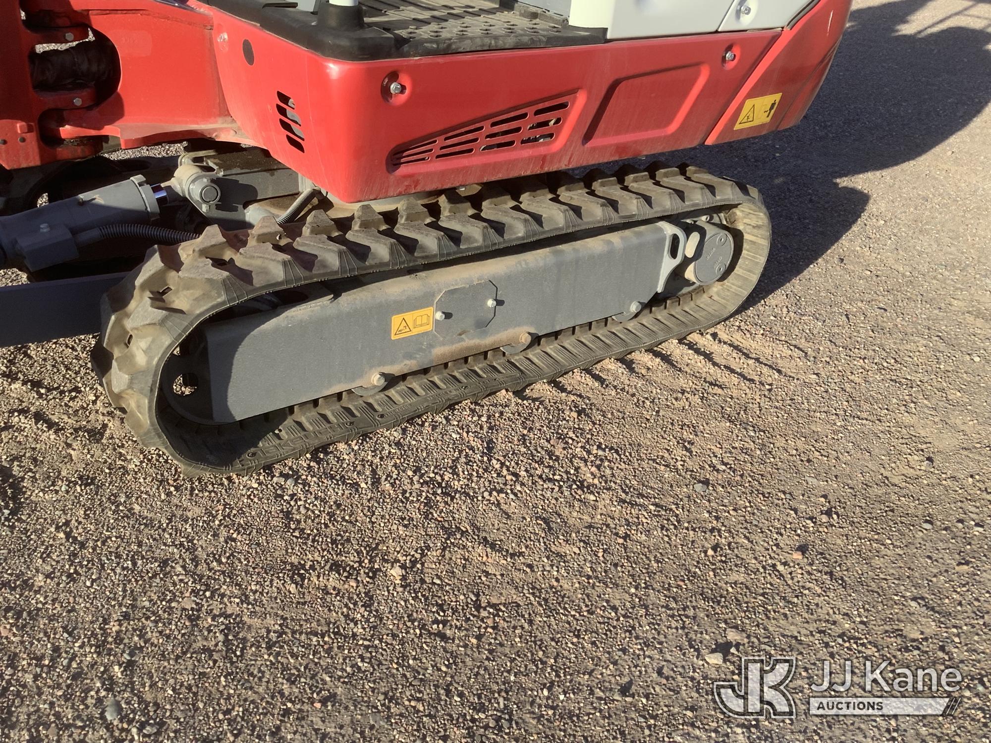 (Phoenix, AZ) 2023 Takeuchi TB216 Mini Hydraulic Excavator Runs, Moves & Operates