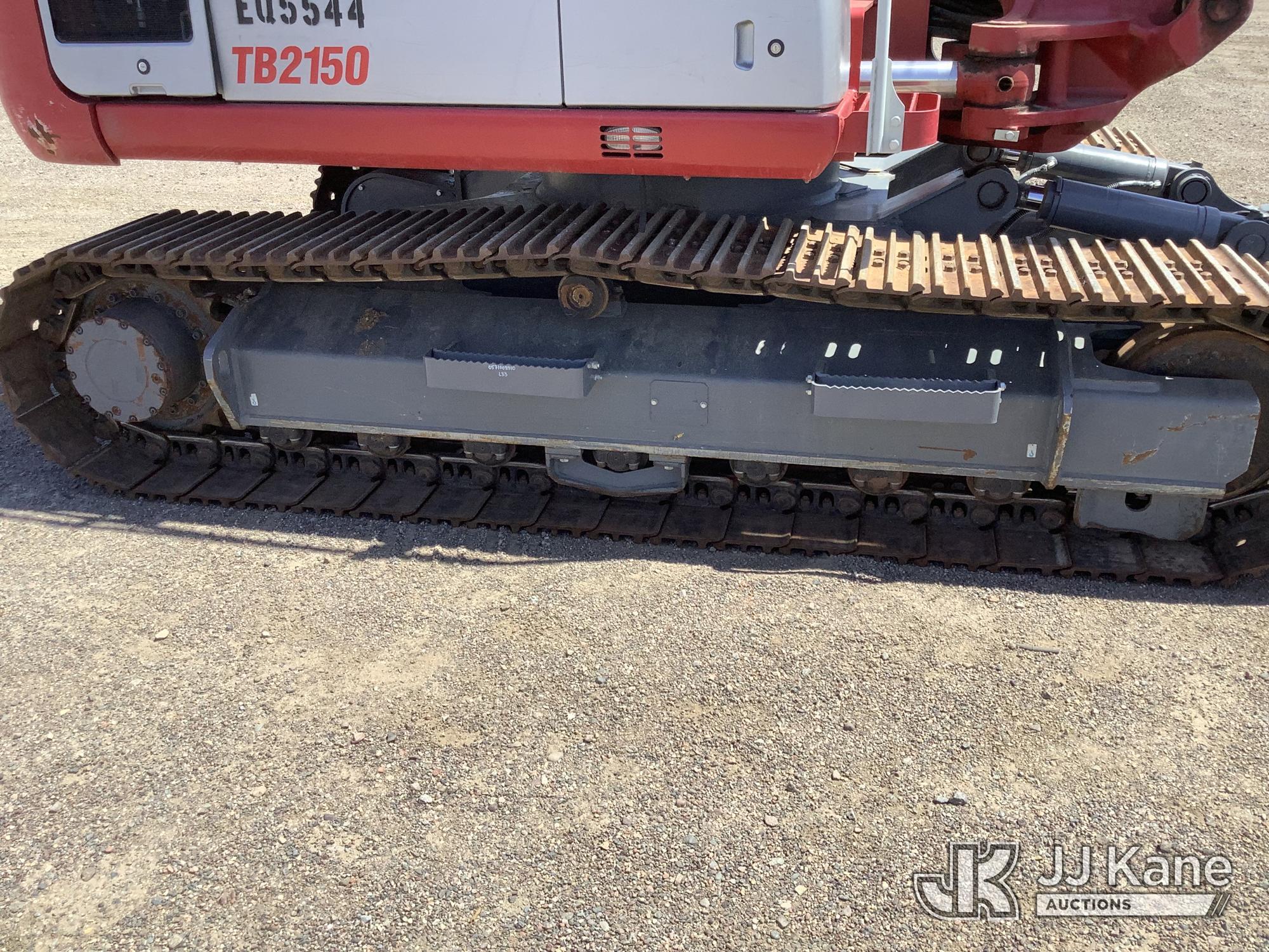 (Phoenix, AZ) 2022 Takeuchi TB2150 Hydraulic Excavator Runs, Moves & Operates