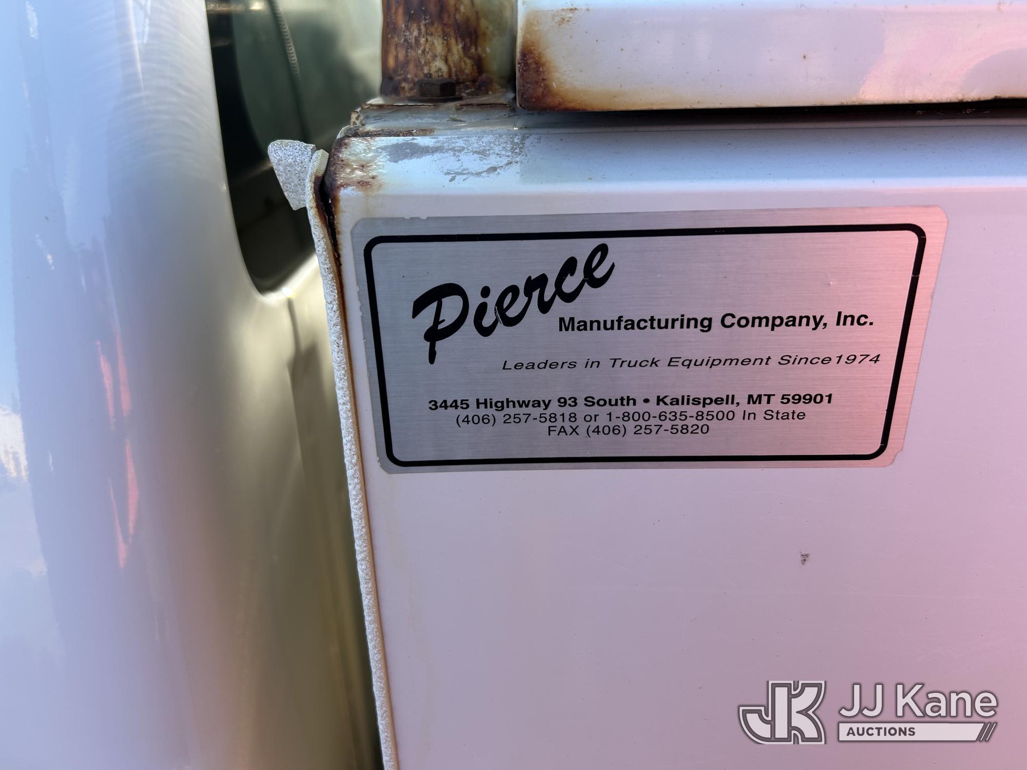 (Kalispell, MT) 2009 Ford F350 4x4 Enclosed Service Truck Runs & Moves) (Jump To Start, Driver Door