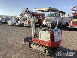 (Phoenix, AZ) 2023 Takeuchi TB216 Mini Hydraulic Excavator Runs, Moves & Operates