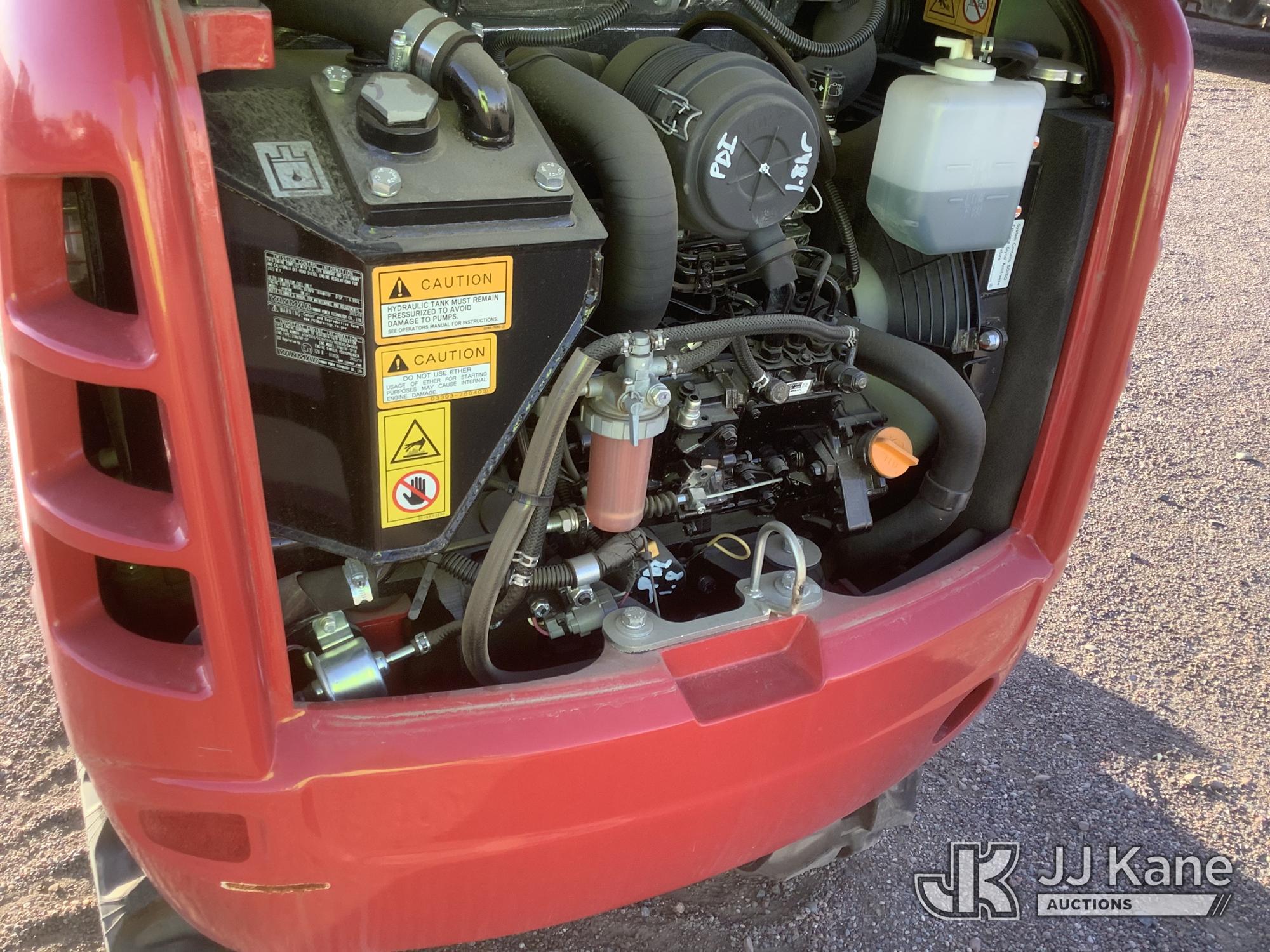 (Phoenix, AZ) 2023 Takeuchi TB216 Mini Hydraulic Excavator Runs, Moves & Operates