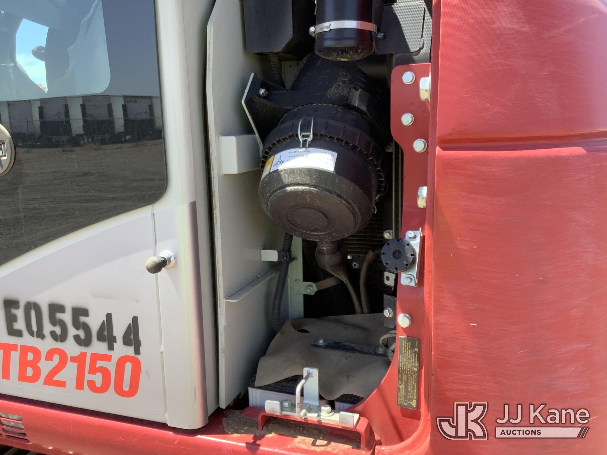 (Phoenix, AZ) 2022 Takeuchi TB2150 Hydraulic Excavator Runs, Moves & Operates