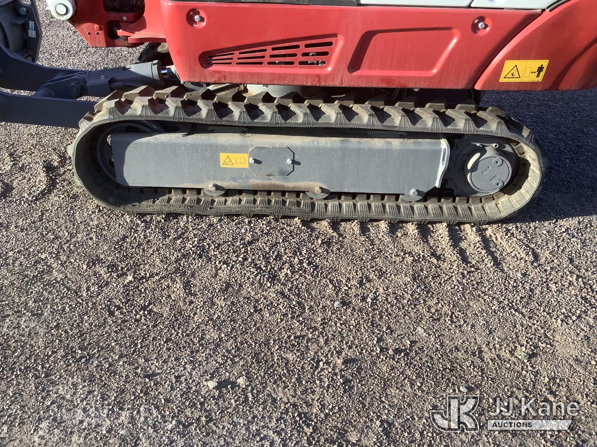 (Phoenix, AZ) 2023 Takeuchi TB216 Mini Hydraulic Excavator Runs, Moves & Operates