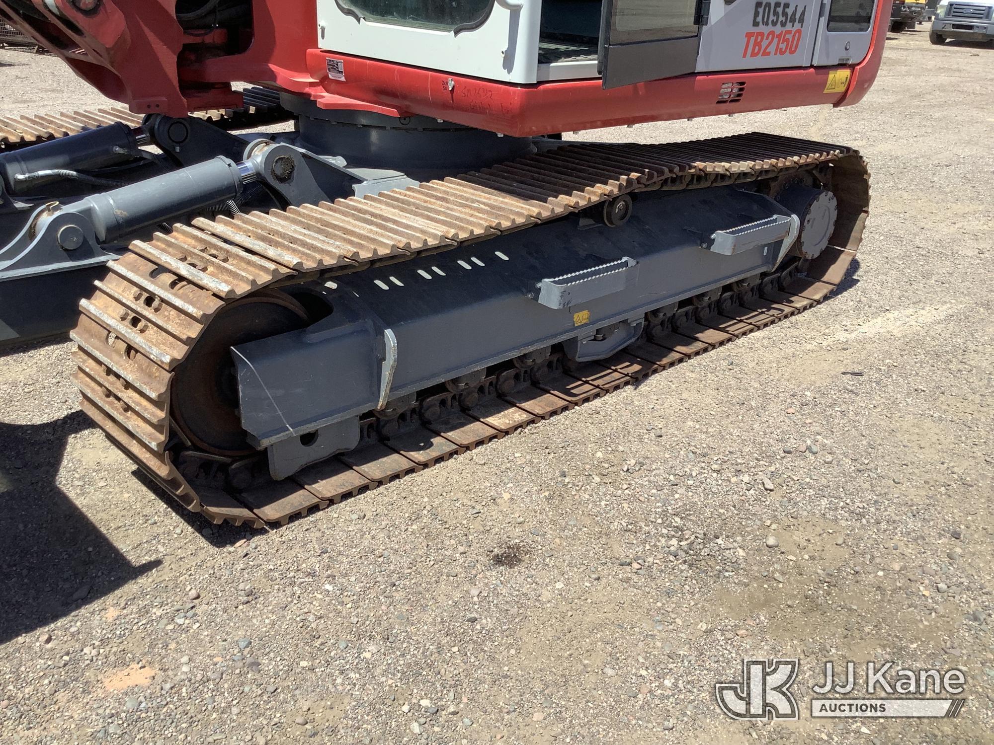 (Phoenix, AZ) 2022 Takeuchi TB2150 Hydraulic Excavator Runs, Moves & Operates