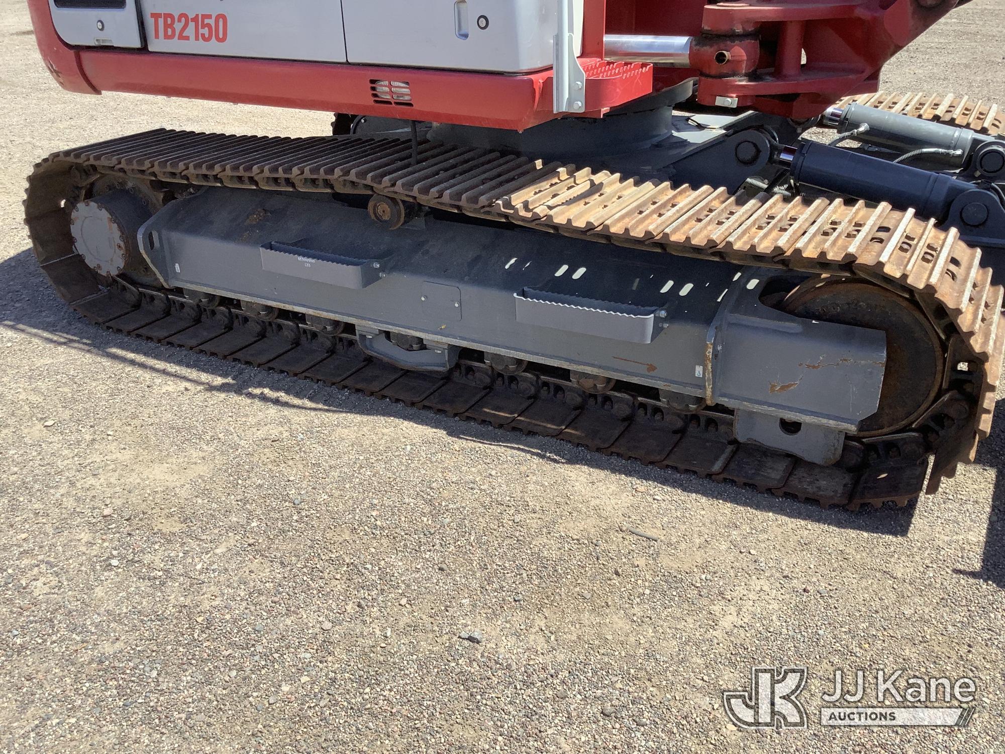 (Phoenix, AZ) 2022 Takeuchi TB2150 Hydraulic Excavator Runs, Moves & Operates