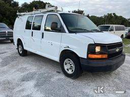 (Tampa, FL) 2011 Chevrolet Express G2500 Cargo Van Runs & Moves) (Jump To Start, Body/Paint Damage)