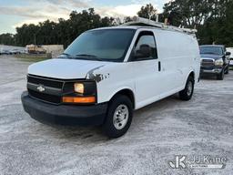 (Tampa, FL) 2011 Chevrolet Express G2500 Cargo Van Runs & Moves) (Jump To Start, Body/Paint Damage)