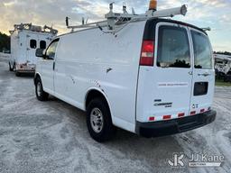 (Tampa, FL) 2011 Chevrolet Express G2500 Cargo Van Runs & Moves) (Jump To Start, Body/Paint Damage)