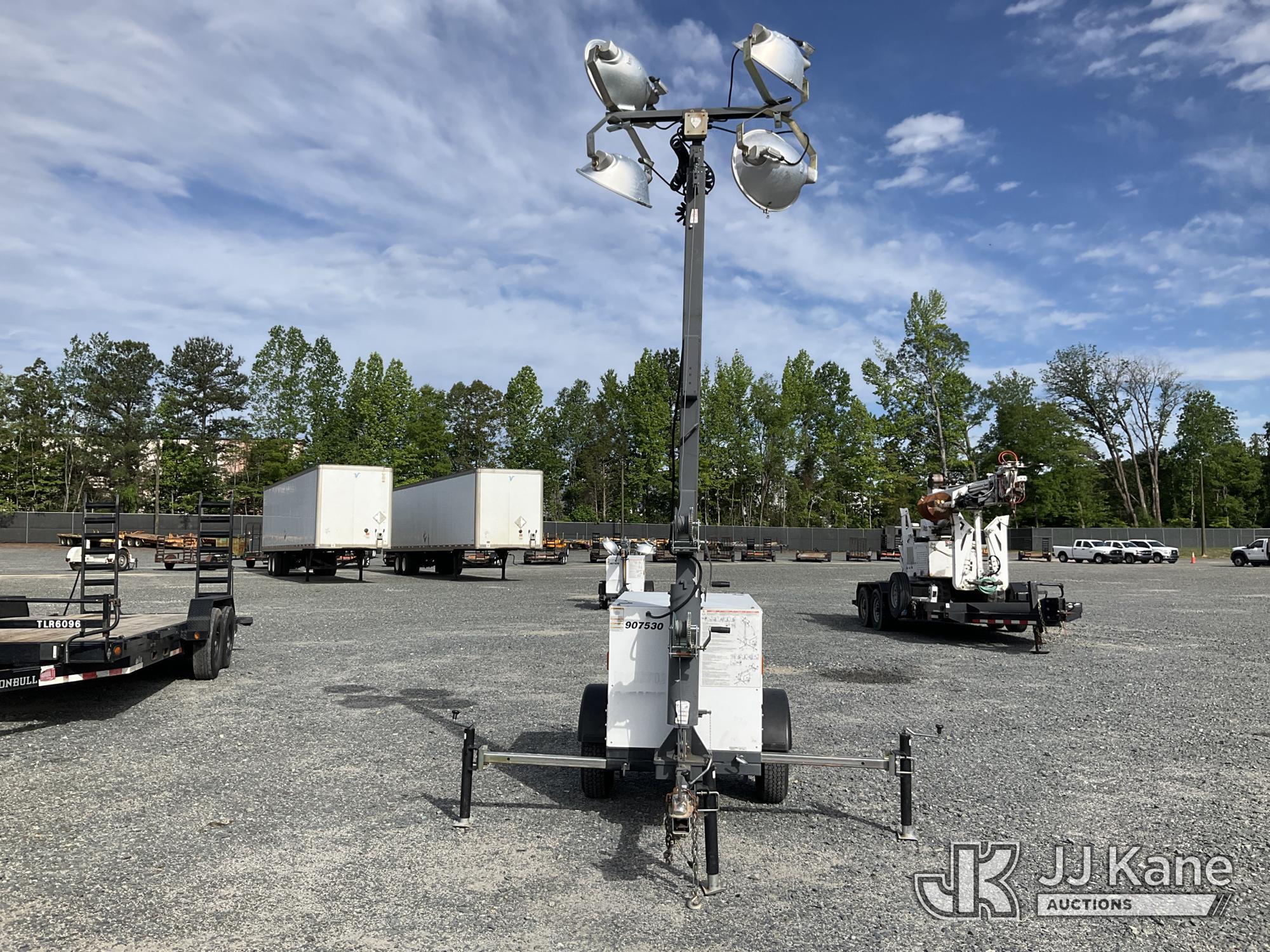(China Grove, NC) 2014 Magnum Products MLT3060M-0 Portable Light Tower Runs & Operates) (Globe Damag