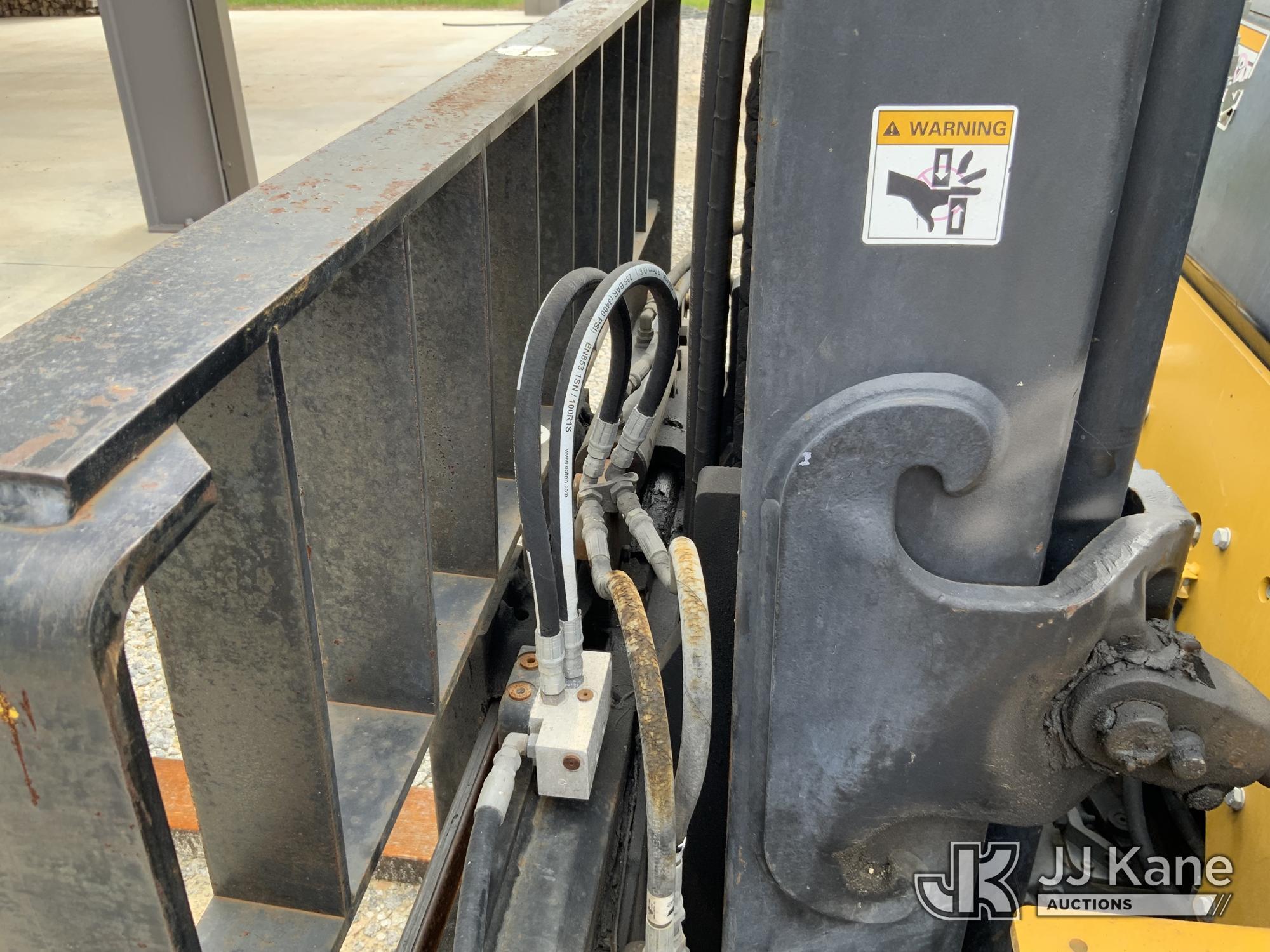 (Blackshear, GA) Yale GP120VX Solid Tired Forklift, (GA Power Unit) Runs & Moves) (Rust Damage