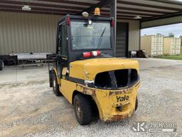 (Blackshear, GA) Yale GP120VX Solid Tired Forklift, (GA Power Unit) Runs & Moves) (Rust Damage